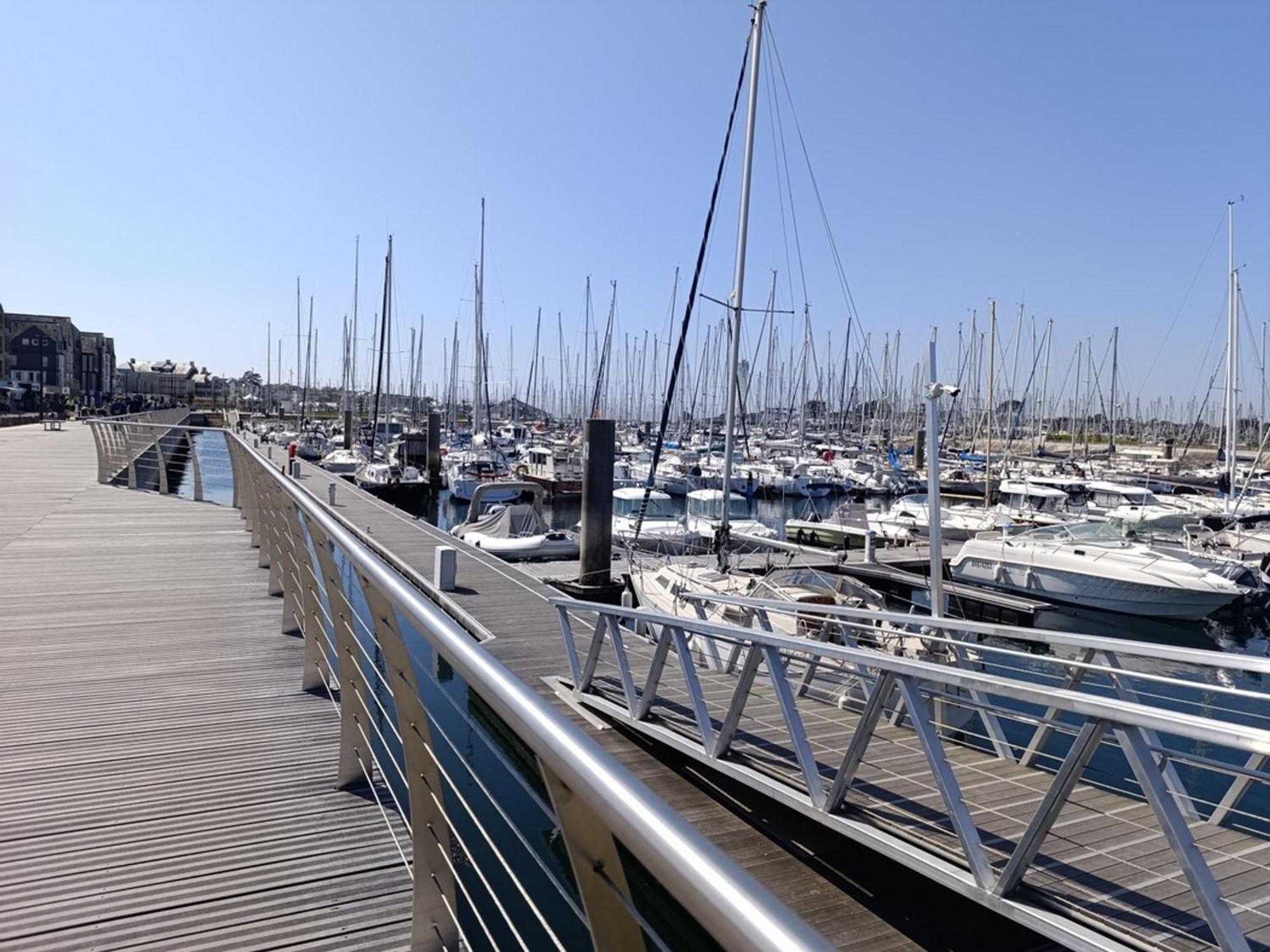 Appartement Duplex Familial Vue Mer, Proche Plage Et Commerces - Fr-1-639-125 Arzon Exteriör bild